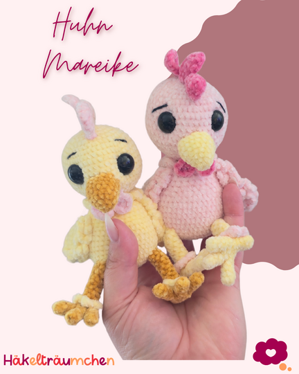 Häkelanleitung Huhn Mareike