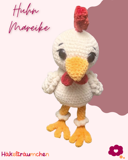 Häkelanleitung Huhn Mareike