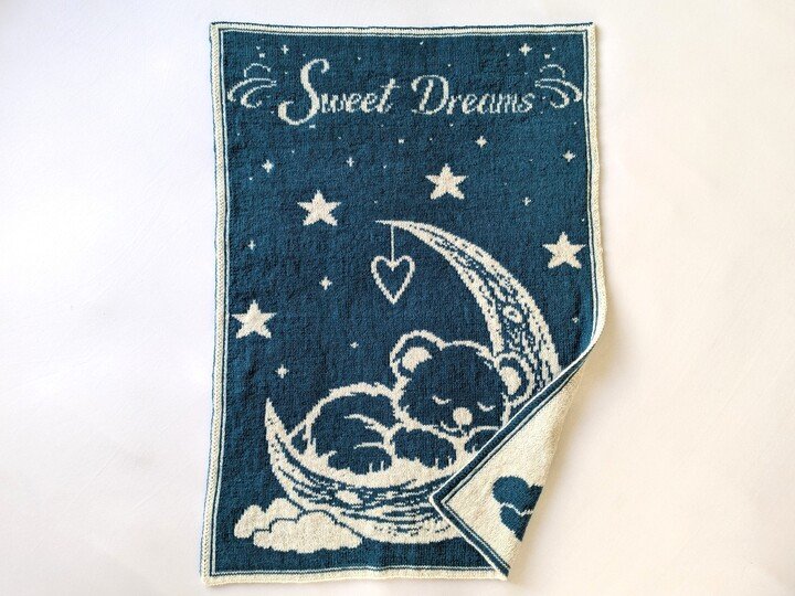 Babydecke / Kinderdecke "Sweet Dreams" (zwei Grössen) - Doubleface Stricken