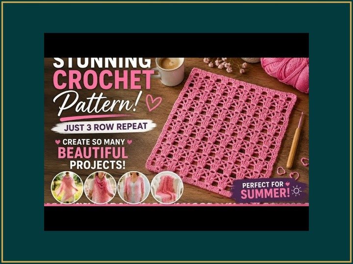20 Crochet Stitch Patterns with Video Tutorials – PDF Volume 1