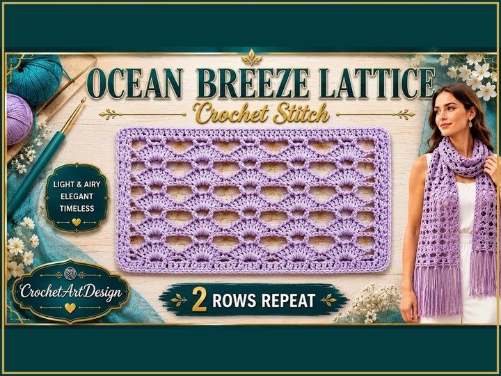 20 Crochet Stitch Patterns with Video Tutorials – PDF Volume 1