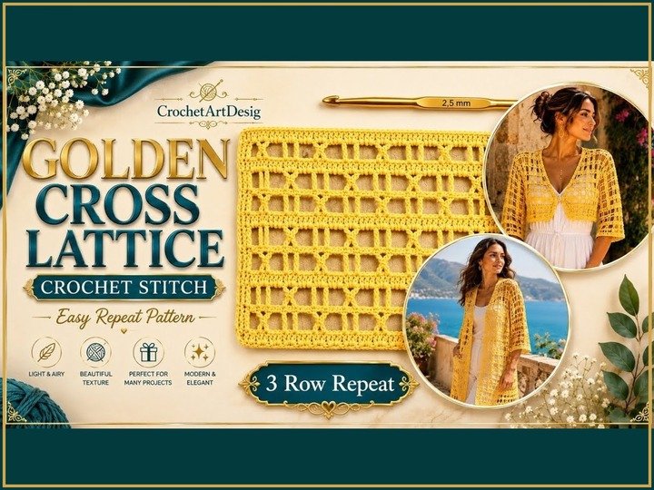 20 Crochet Stitch Patterns with Video Tutorials – PDF Volume 1