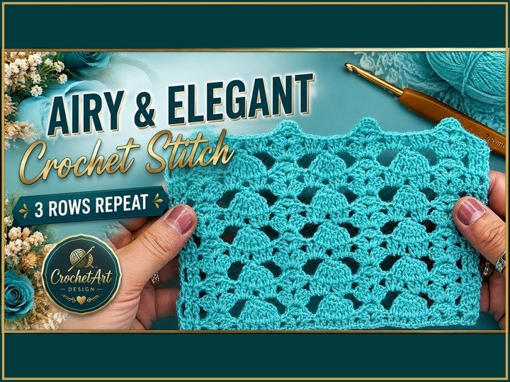 20 Crochet Stitch Patterns with Video Tutorials – PDF Volume 1