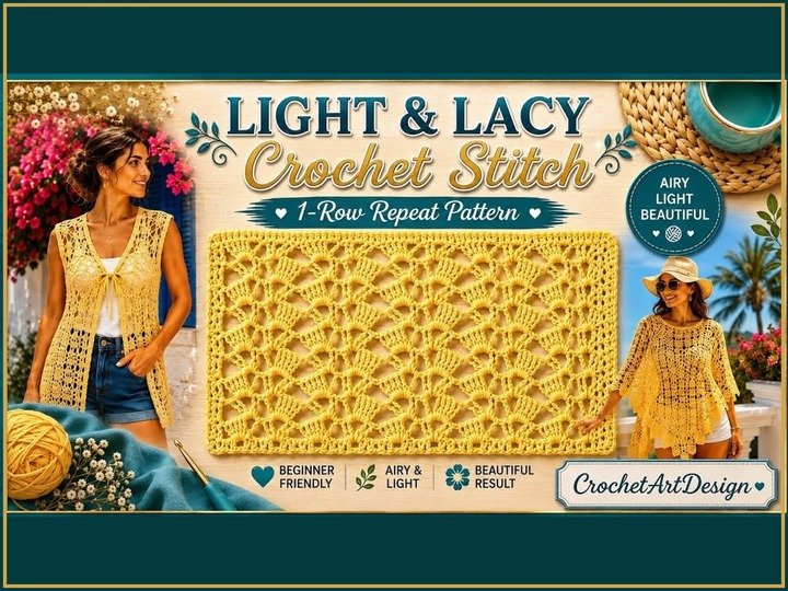20 Crochet Stitch Patterns with Video Tutorials – PDF Volume 1