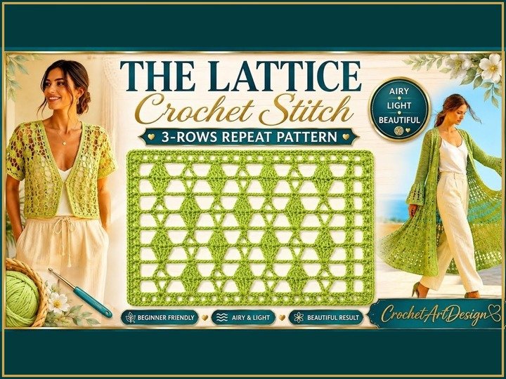 20 Crochet Stitch Patterns with Video Tutorials – PDF Volume 1