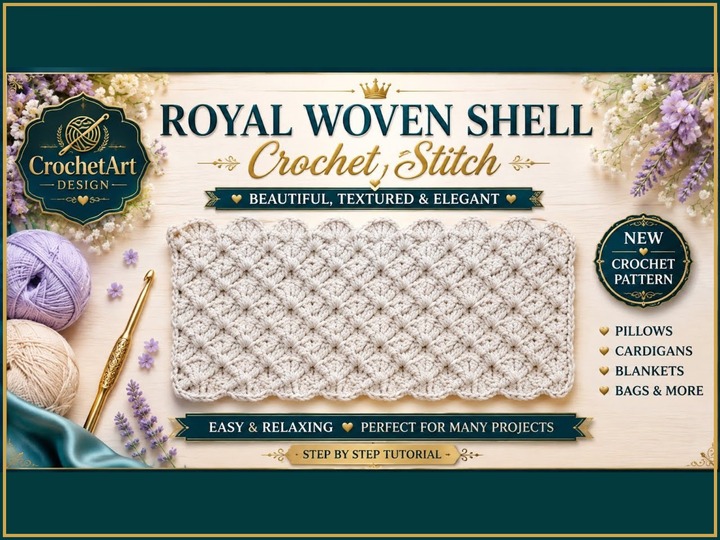 Crochet Stitch Collection 20 Patterns Vol. 1