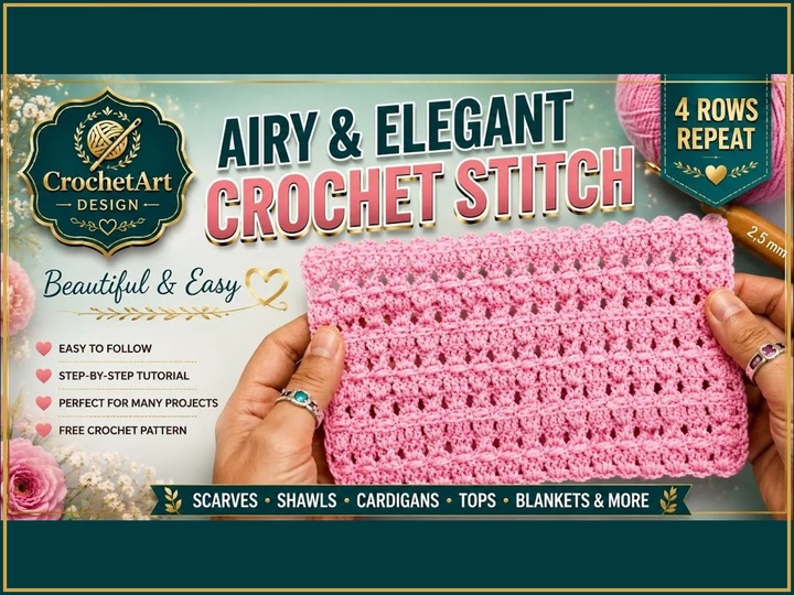 Crochet Stitch Collection 20 Patterns Vol. 1