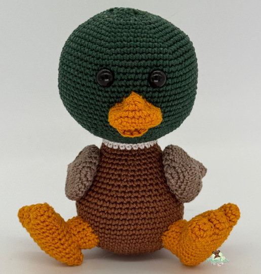 Kuschel Wildente, mini - Häkelanleitung