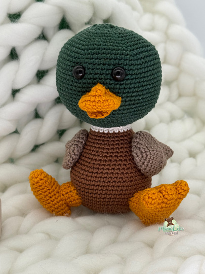 Kuschel Wildente, mini - Häkelanleitung