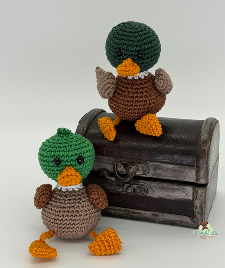 Wildente Schlenkertier, Taschenbaumler - Häkelanleitung