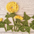 Crochet Dandelion Appliqué