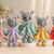 Amigurumi Cat with Ruffled Dress - English Crochet Pattern PDF