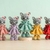 Amigurumi-Katze mit Rüschenkleid - Deutsche Häkelanleitung als PDF