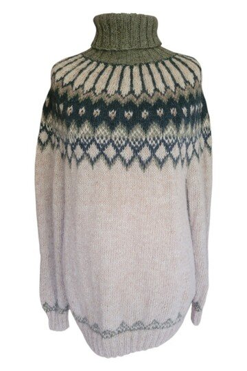 Alfheidur Nordic Earth – Islandpullover Strickanleitung