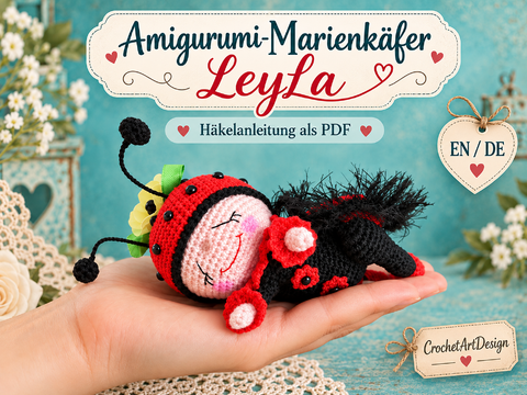 Häkelanleitung Marienkäfer
