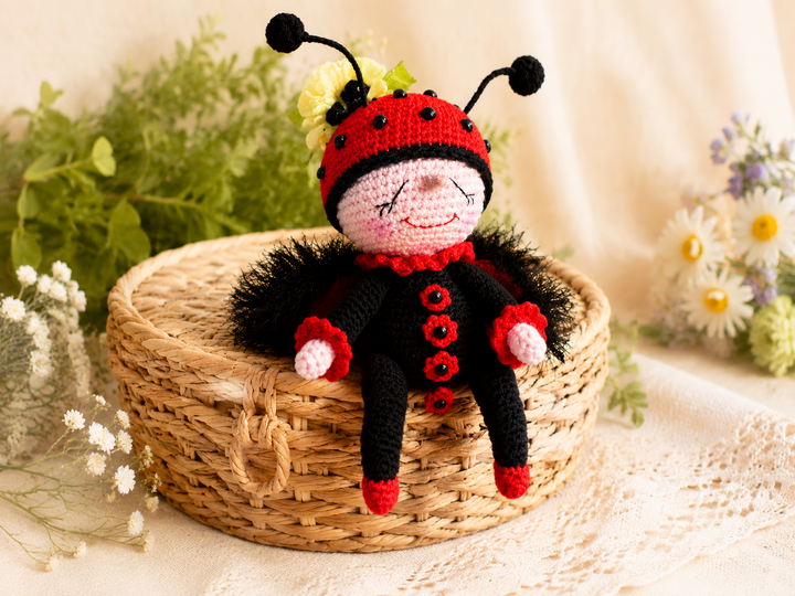 Amigurumi-Marienkäfer LeyLa – Deutsche Häkelanleitung als PDF