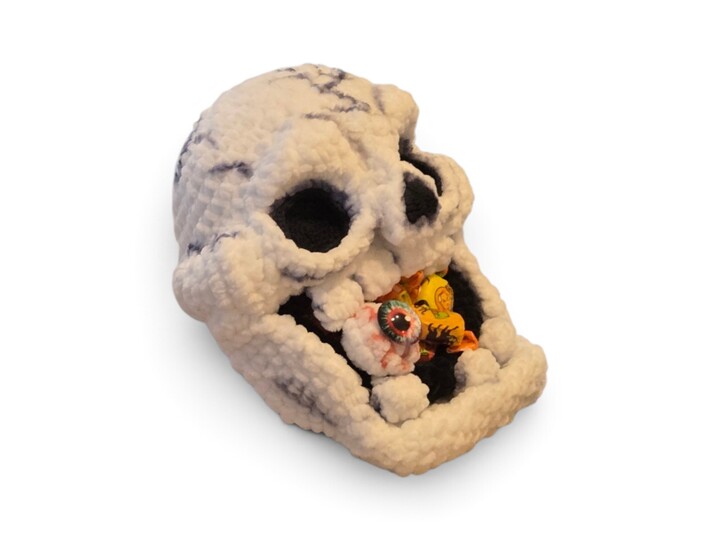 Crochet pattern Candy Devil Halloween Bowl