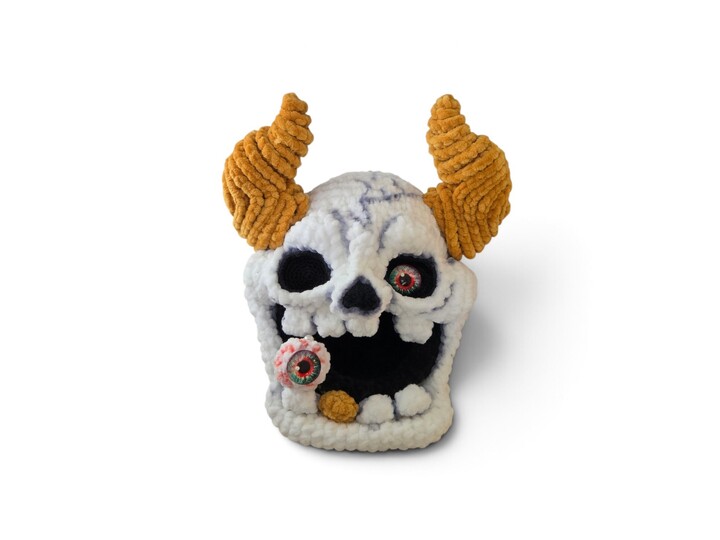 Crochet pattern Candy Devil Halloween Bowl