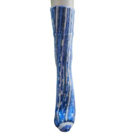 Quergestrickte 6-fach Socken – Größe 34/35