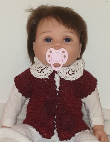 Häkelanleitung Boho Rosebud Vest Weste ohne Seitennähte für alle Gr. & Garn