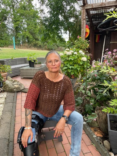 Häkelanleitung „Mareo“ – moderner RVO-Pullover für Damen