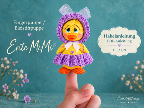 Häkelanleitung Ente MiMi