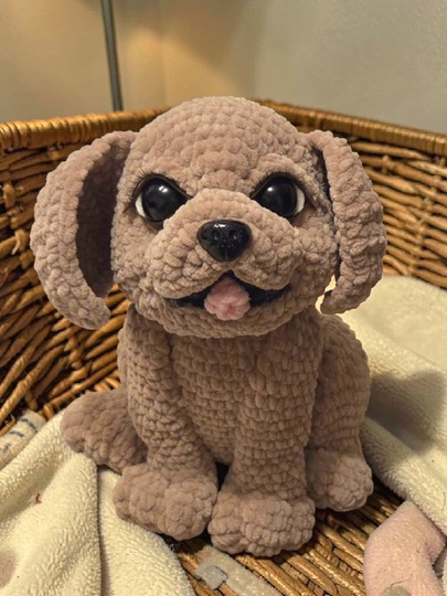 Crochet pattern Goldie the Puppy
