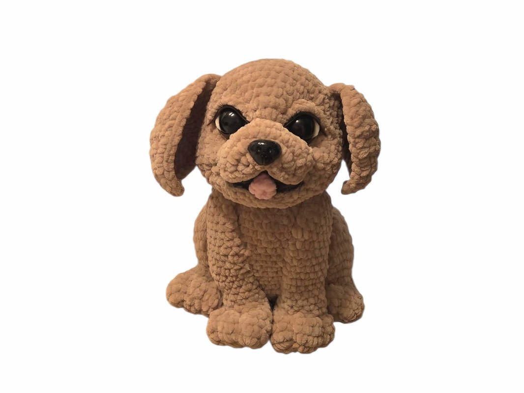 Häkelanleitung Hundewelpe Goldie - Bild 3