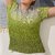 RAGLANPULLI IRMGARD … MIT AJOURMUSTER GESTRICKT