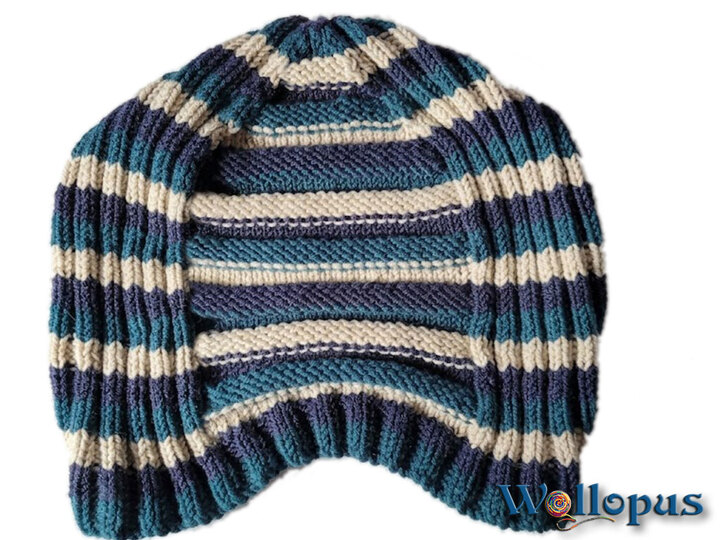 Bananenmütze, gestrickt