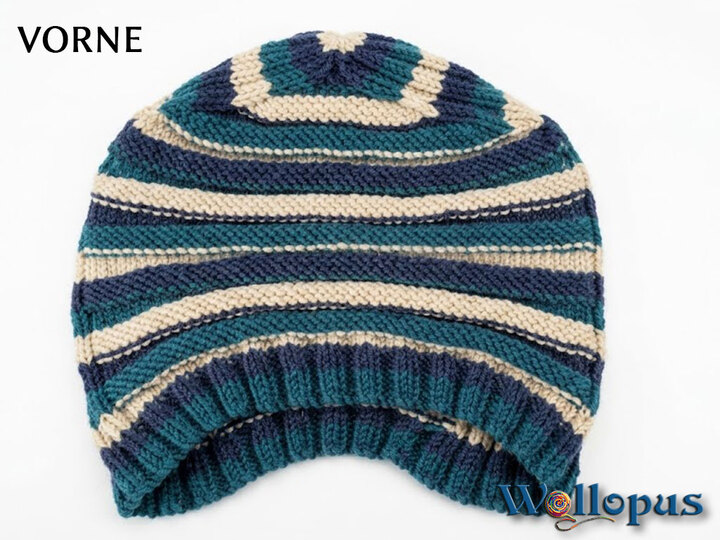 Bananenmütze, gestrickt