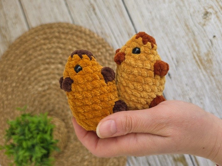 Crochet Pattern Mini Capybara – Quick & Easy No-Sew Amigurumi