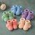 Knitted Baby Booties with Pompoms – Digital Knitting Pattern PDF
