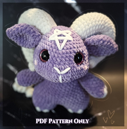 Nox – The Little Baphomet | Crochet Pattern PDF