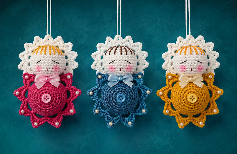 Crocheted Star Children - Free PDF Crochet Pattern