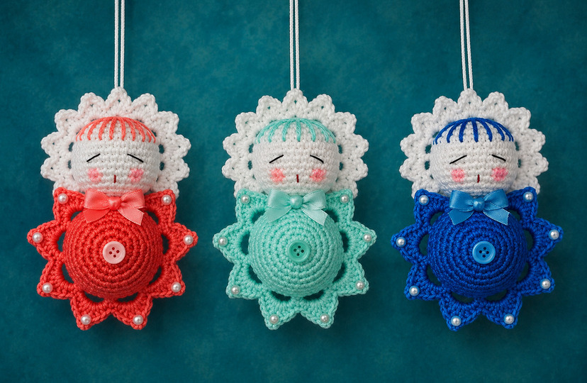 Crocheted Star Children - Free PDF Crochet Pattern
