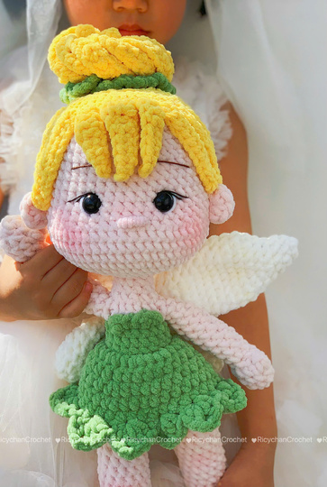Little green Fairy Doll Crochet Pattern