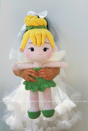 Little green Fairy Doll Crochet Pattern