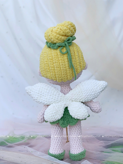 Little green Fairy Doll Crochet Pattern