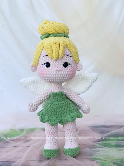 Little green Fairy Doll Crochet Pattern