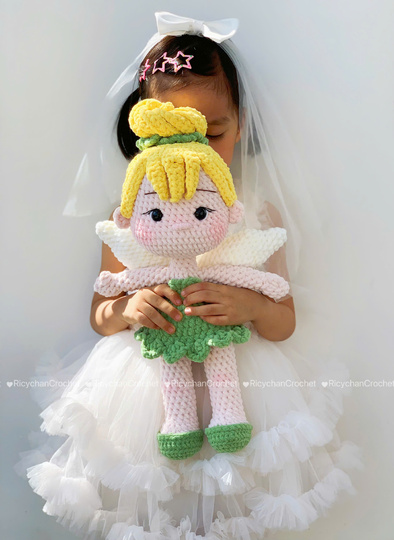 Little green Fairy Doll Crochet Pattern