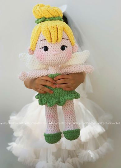 Little green Fairy Doll Crochet Pattern