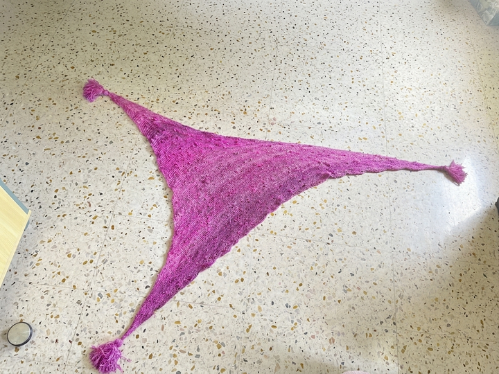 Knitting Pattern Crescent Shawl