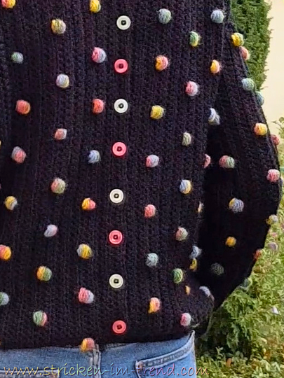 Häkelanleitung Pullover ConFetti #1 | Damen S–XL | inkl. Video-Begleitung