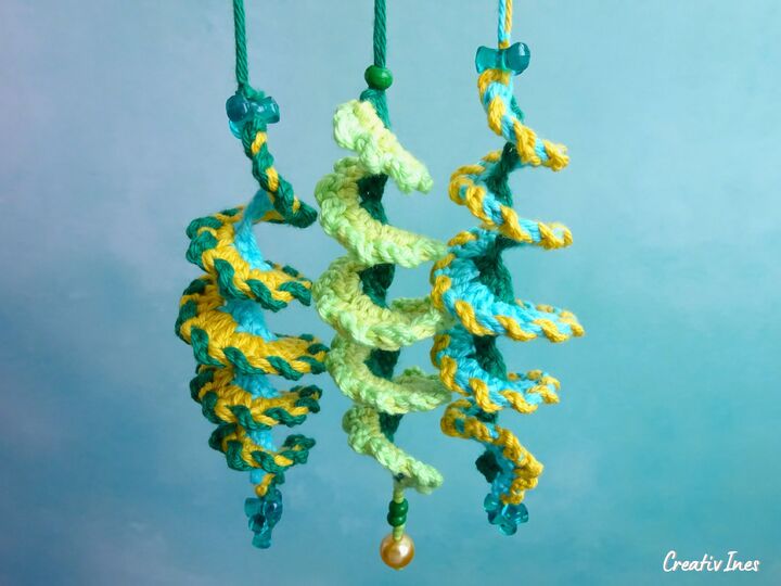 Windspiel „Sommer-Brise“ – 3 Variationen plus Fische - Häkelanleitung