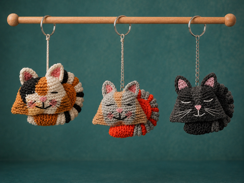 Crochet Kleppi the Cat – English PDF Pattern