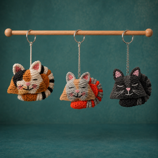 Crochet Kleppi the Cat – English PDF Pattern
