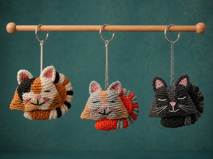 Crochet Pattern Cat Kleppi