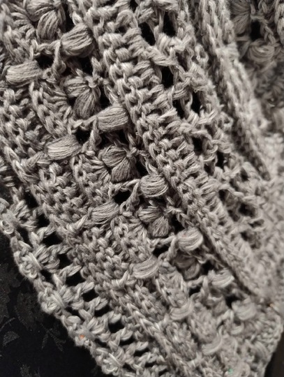 Crochet Pattern Triangular Scarf "Tiasa"