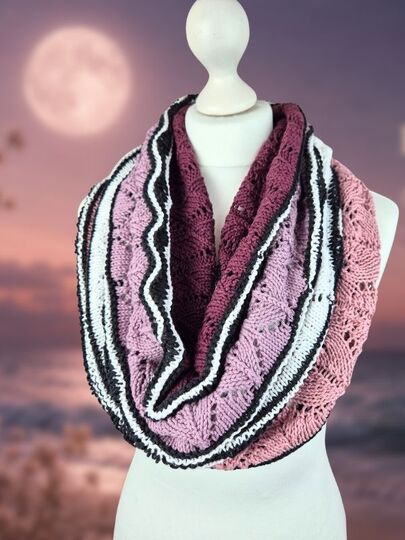 Strickanleitung Moon + Waves